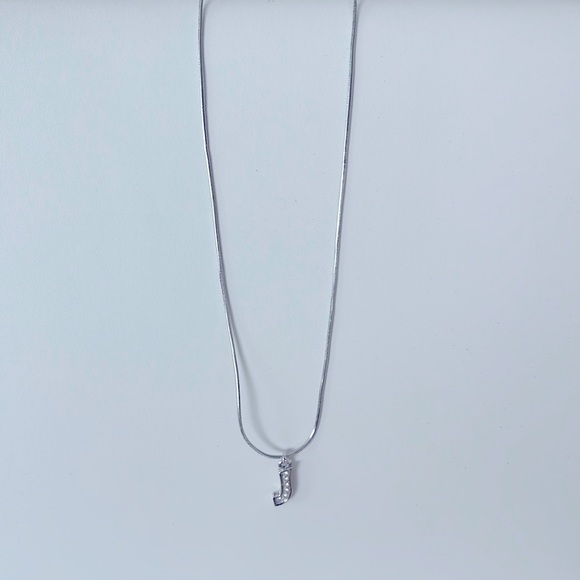 Swarovski “J” Necklace - Picture 2 of 6